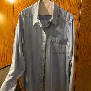 Eddie Bauer Chambray Tunic 1x
